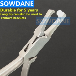 Dental Orthodontic Band Removing Plier Bracket Remove Plier Dental Orthodontic Remover Instrument Stainless Steel Long H