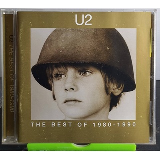 CD ซีดีเพลง U2 THE BEST OF 1980-1990 MADE IN UK