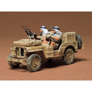 35033 TAMIYA MODEL 1/35 BRITISH SPECIAL AIR SERVICE JEEP