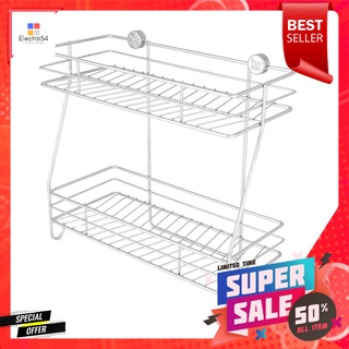 ชั้นแขวน สเตนเลส 2 ชั้น KECH LEAF2-TIER KITCHEN RACK KECH LEAF STAINLESS STEEL