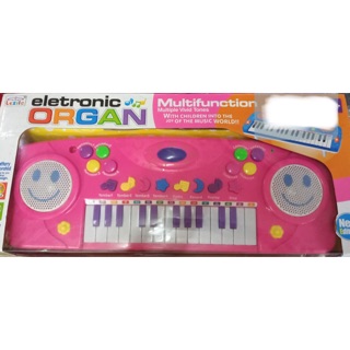 คีย์บอร์ดเด็ก electronic organ มีปุ่มกดเพลง มีเสียง ของใหม่ พร้อมส่ง