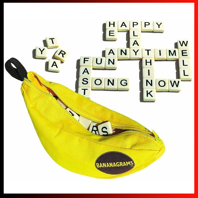 เกมกระดาน Bananagrams Crossword สําหรับครอบครัว Shopee Thailand