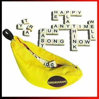 เกมกระดาน Bananagrams Crossword สําหรับครอบครัว