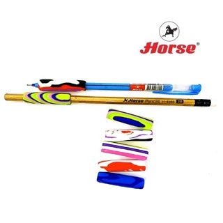 Horsr ตราม้า ปลอกฟองน้ำเพื่อสวมจับ H-05 ลายแฟนซี จำนวน 5 ชิ้น/แพ็ค