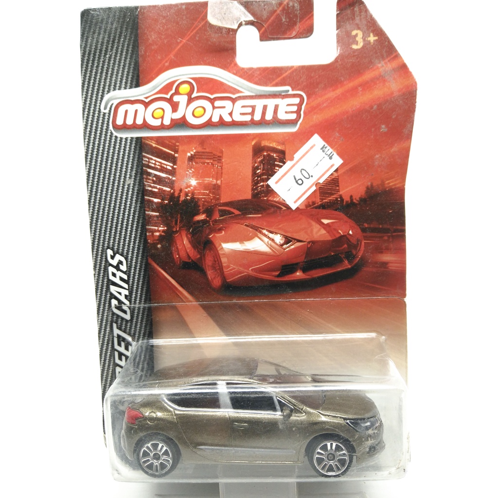 Majorette Citroen DS4 - Metallic Brown Color /Wheels D5S /scale 1/64 (3 inches) Long Package
