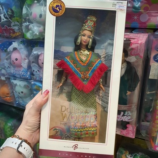 BARBIE COLLECTOR EDITION DOLL OF THE WORLD BARBIE PRINCESS OF MEXICO ตุ๊กตาบาร์บี้ เม็กซิโก Mexico