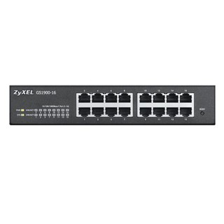 SWITCH (สวิตซ์) ZYXEL 16 PORTS GS1900-16 GIGABIT PORT MANAGED