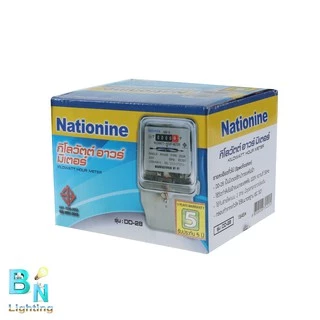 มิเตอร์ไฟฟ้า 2 เฟส หม้อไฟ 15A(45)A Nationine ของแท้ มีมอก.ผ่านมาตรฐานการไฟฟ้า รับประกัน 2 ปีเต็ม