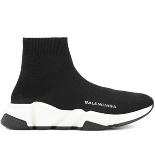 Balenciaga Speed trainer Mid "Black white Black" แท้ 💯%