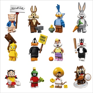 91012 Looney Tunes Bugs Buny Daffy Duck ฟิกเกอร์ ขนาดเล็ก ของเล่นสําหรับเด็ก ของขวัญวันเกิด