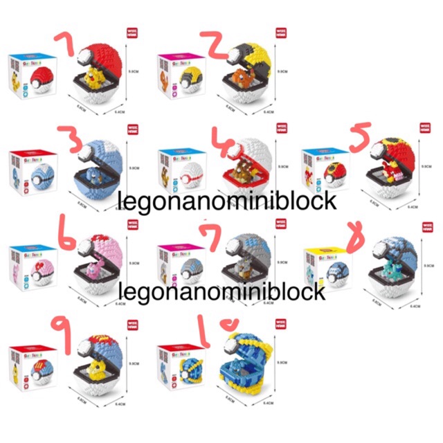 Legonano เลโก้ นาโน lego nano nanoblock
