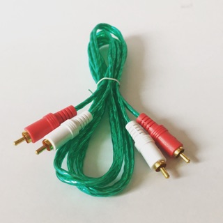 สายRCA 2ออก2 Audio Video Cable สายยาว1.5เมตร