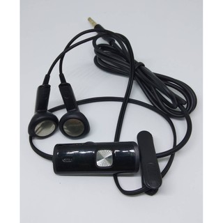 หูฟัง earbud รุ่น retro2 ใช้ได้ทั้ง Android และ ios มีไมโครโฟนสนทนา และวอลุ่มปรับเสียง