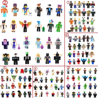 ตุ๊กตาฟิกเกอร์ Roblox Games เวอร์ชั่น 1-6 ของเล่นสะสม สําหรับเด็ก 24 ชิ้น ต่อชุด