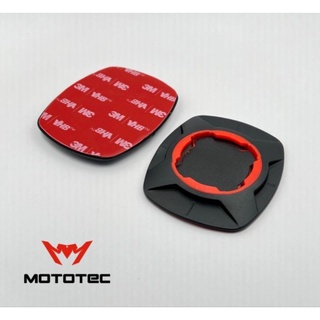 MOTOTEC Lockpatch 3M แผ่นแปะติดหลังเคส สำหรับใช้คู่กับที่จับโทรศัพท์ติดมอเตอร์ไซด์ Quick Lok