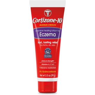 [ของแท้ 100%] CORTIZONE-10 MAXIMUM STRENGTH ECZEMA FOR ITCHY DRY SKIN 3.5 oz. (99 g.)