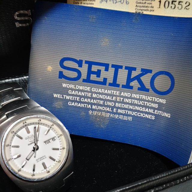 Seiko นาฬิกาไซโก้ รุ่น superior automatic ออโต้