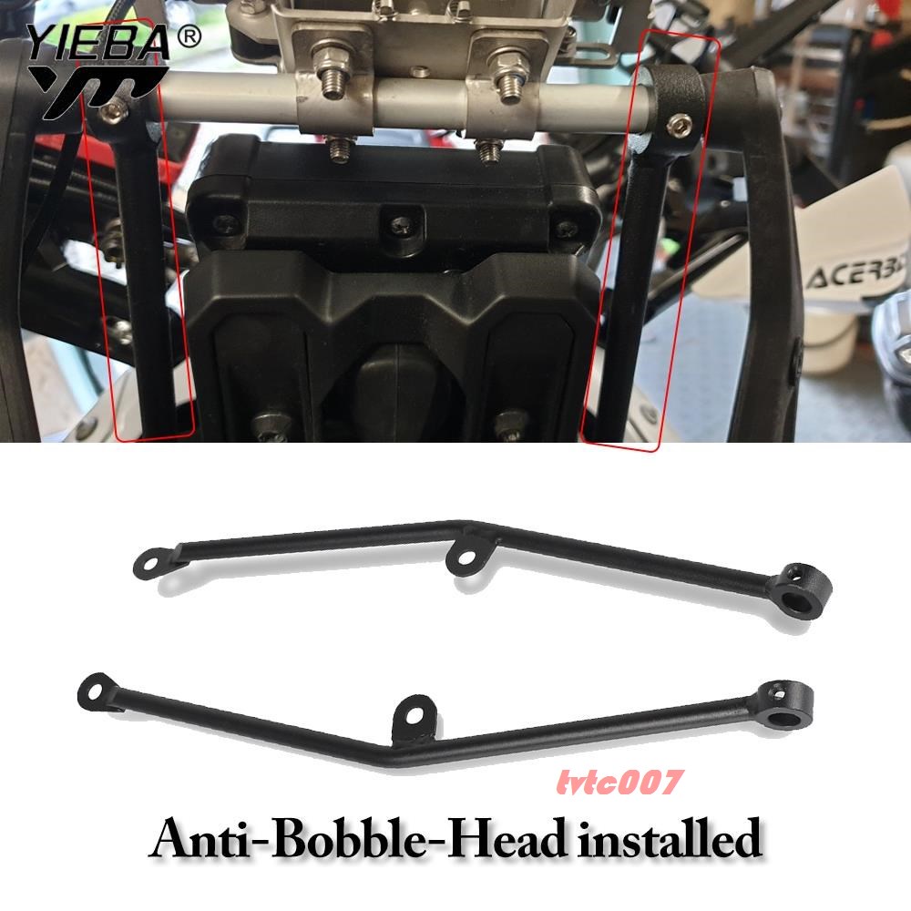 007moto รถจักรยานยนต์ Anti-Bobble-Head ติดตั้ง Avigation Anti Vibration Bracket สําหรับ Yamaha Tener