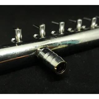 วาล์วปรับลมสแตนเลส ท่อลมเข้า 8 มม. ต่อกับปั๊มลูกสูบ Stainless Valve for Electrical Magnetic Air Compressor