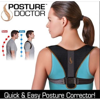 Posture Doctor เข็มขัดพยุงหลัง ดัดหลังตรง