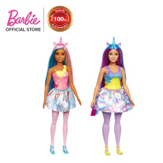 Barbie Dreamtopia Unicorn Dolls Assortment-บาร์บี้ ตุ๊กตาดรีมโทเปียยูนิคอร์น(HGR18(C)