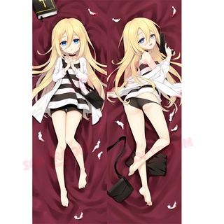 Rachel Gardner Satsuriku no Tenshi Dakimakura ปลอกหมอนอิงโซฟา แบบนิ่ม ลายอนิเมะญี่ปุ่น Otaku ขนาด 50x150 ซม. DK2522