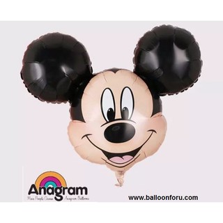 ลูกโป่งหัวมิกกี้เม้าส์ Mickey Mouse Head Jumbo Balloon ขนาด 71*58cm