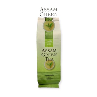 ชาเขียวอัสสัม(ใบชาอบแห้ง)ชาเขียวอัสสัมฉุ่ยฟง Assam Green tea Chouifong ขนาดบรรจุ 100 กรัม