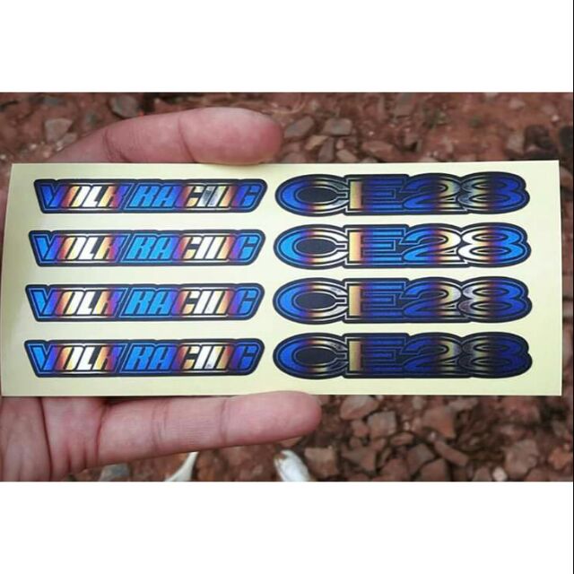 สติ๊กเกอร์ติดแม็ค CE28