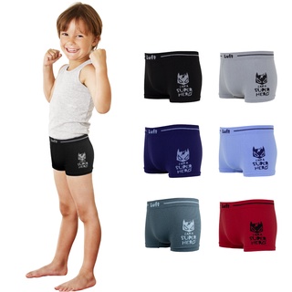 Luft กางเกงในเด็กชาย ขาสั้น Seamless No.L4503 บรรจุ 1 ตัว/แพ…