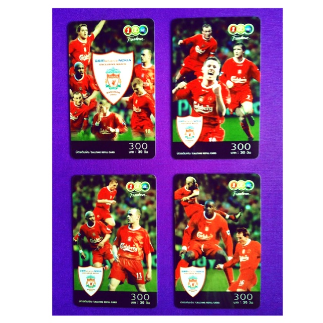 บัตร เติมเงินOne-2-Call ชุด ลิเวอร์พูล 2003