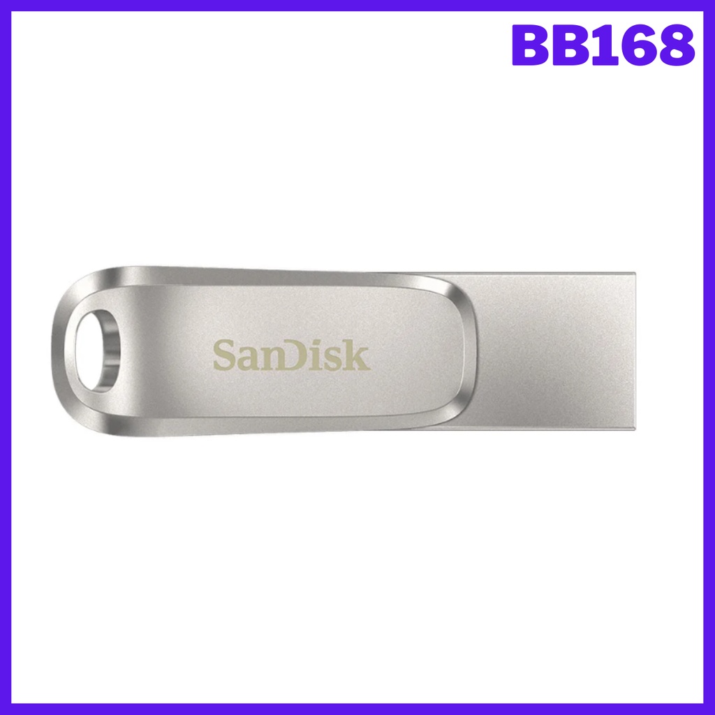 1 TB FLASH DRIVE (แฟลชไดร์ฟ) SANDISK DUAL USB 3.1 TYPE-C (SDDDC4-1T00-G46)