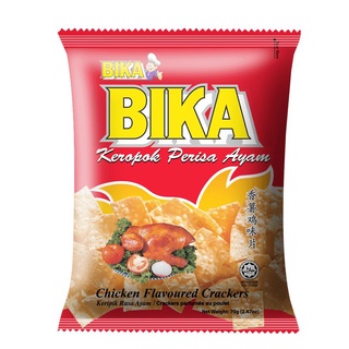 ขนมขบเคี้ยวรสไก่ BIKA นำเข้าจากมาเลเซีย 14g x 30