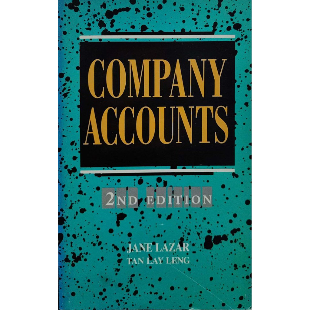 COMPANY ACCOUNTS 2ED - (JANE LAZER) หนังสือนําเข้า
