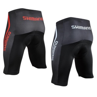 SHIMANO Bermuda ซับในผู้ชาย พร้อมเจล สีดํา สําหรับจักรยานเสือภูเขา