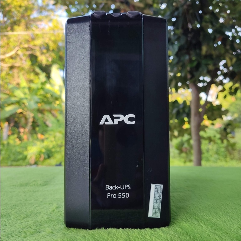 🎉UPS: APC Back Pro 550VA 335W (BR550GI) รุ่นนี้มีจอแสดงสถานะการทำงาน(เครื่องพร้อมแบตCSBมือสอง) 🎉เครื่องสำรองไฟมือสอง