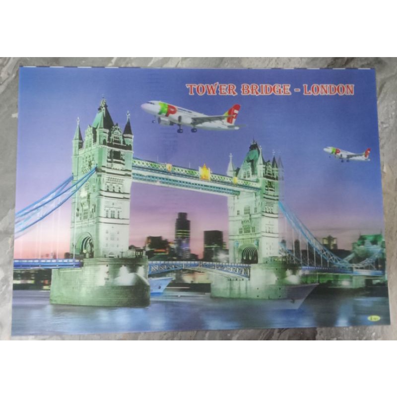 3D PICTURES FRAMES TOWER BRIDGE-LONDON