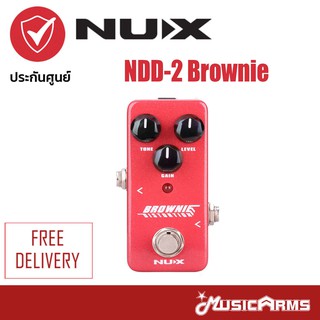 [ใส่โค้ดลดสูงสุด1000บ.พร้อมส่ง] NUX NDS-2 Brownie เอฟเฟคกีตาร์ไฟฟ้า Nux พร้อม ประกันศูนย์ 1 ปี