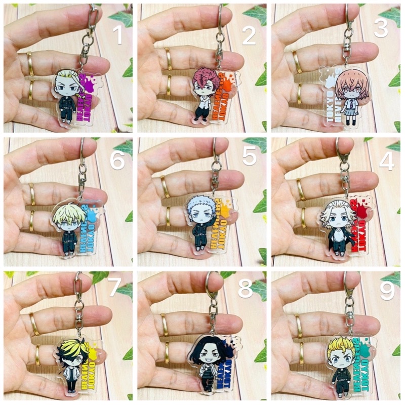 พวงกุญแจ Tokyo Revengers micha หลายลาย/พวงกุญแจ Tokyo Revengers