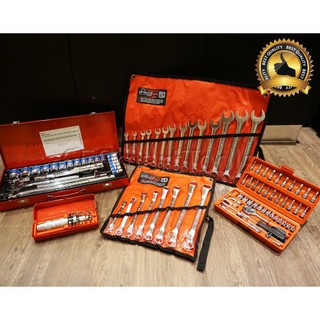 Euro King Tools  YETI และ WINTON ชุดบล็อก ชุดประแจรวม 104 ชิ้น พร้อมกล่องเหล็กเก็บอุปกรณ์อย่างดี