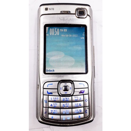 (มือสอง) Nokia N70 3g (Silver) ฝาปิดครบ