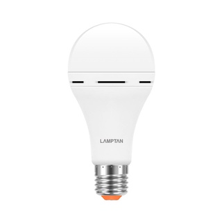 Therichbuyer  หลอดไฟ LED 10 วัตต์ Daylight LAMPTAN รุ่นฉุกเฉิน 3 IN 1