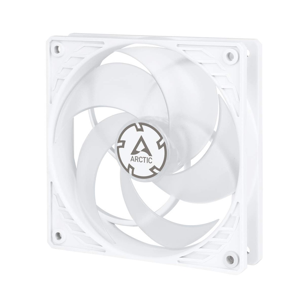 ARCTIC P12 PWM PST - 120 mm Case Fan with PWM Sharing Technology (PST),  Fan Speed 1800 RPM - White