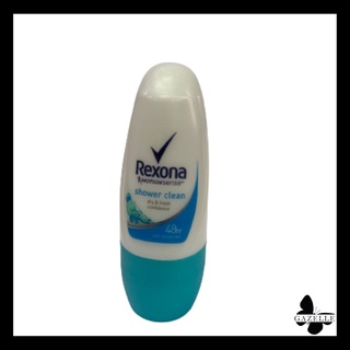 REXONA Shower Clean Roll On[25ml.] เรโซนา โรลออน ชาวเวอร์คลีน สีฟ้า