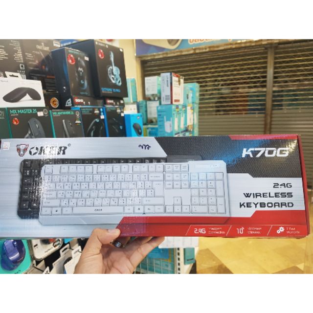 Keyboard wireless OKER K70G