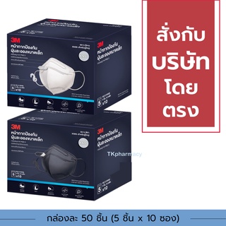 3M Nexcare Respirator KN95 หน้ากากอนามัย 50ชิ้น/กล่อง