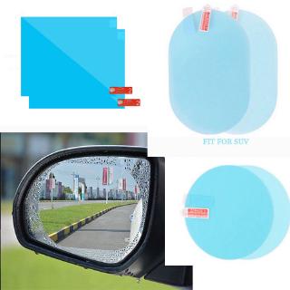 1x Car Anti Fog Anti-glare Rainproof Rearview Mirror Trim Film Cover Accessories