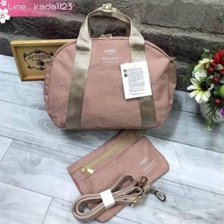 ANELLO Mini Boston shoulder Bag ของแท้ ราคาถูก