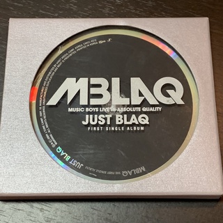 MBLAQ JUST BLAQ First Single CD Album อัลบั้มเกาหลี วง MBLAQ Official ของแท้ อัลบั้ม JUST BLAQ