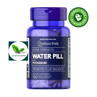 Puritans Pride Extra Strength Water Pill / 100 Caplets